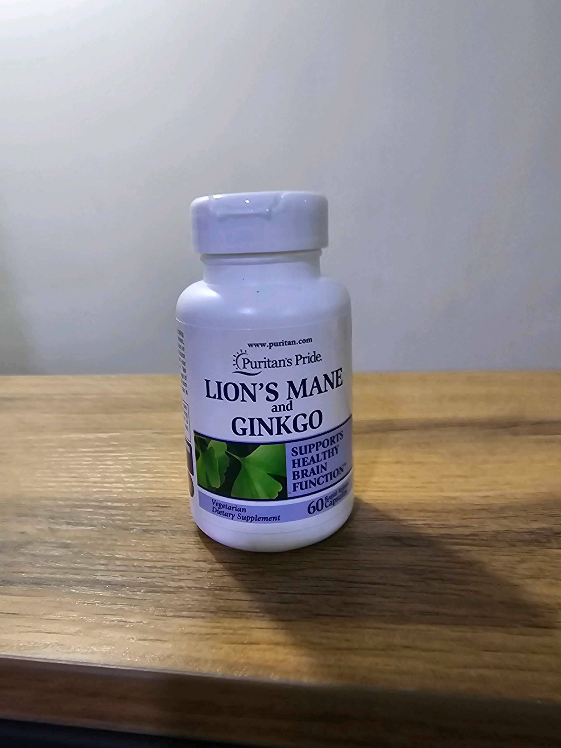 Lions Mane and Ginko 60caps 1