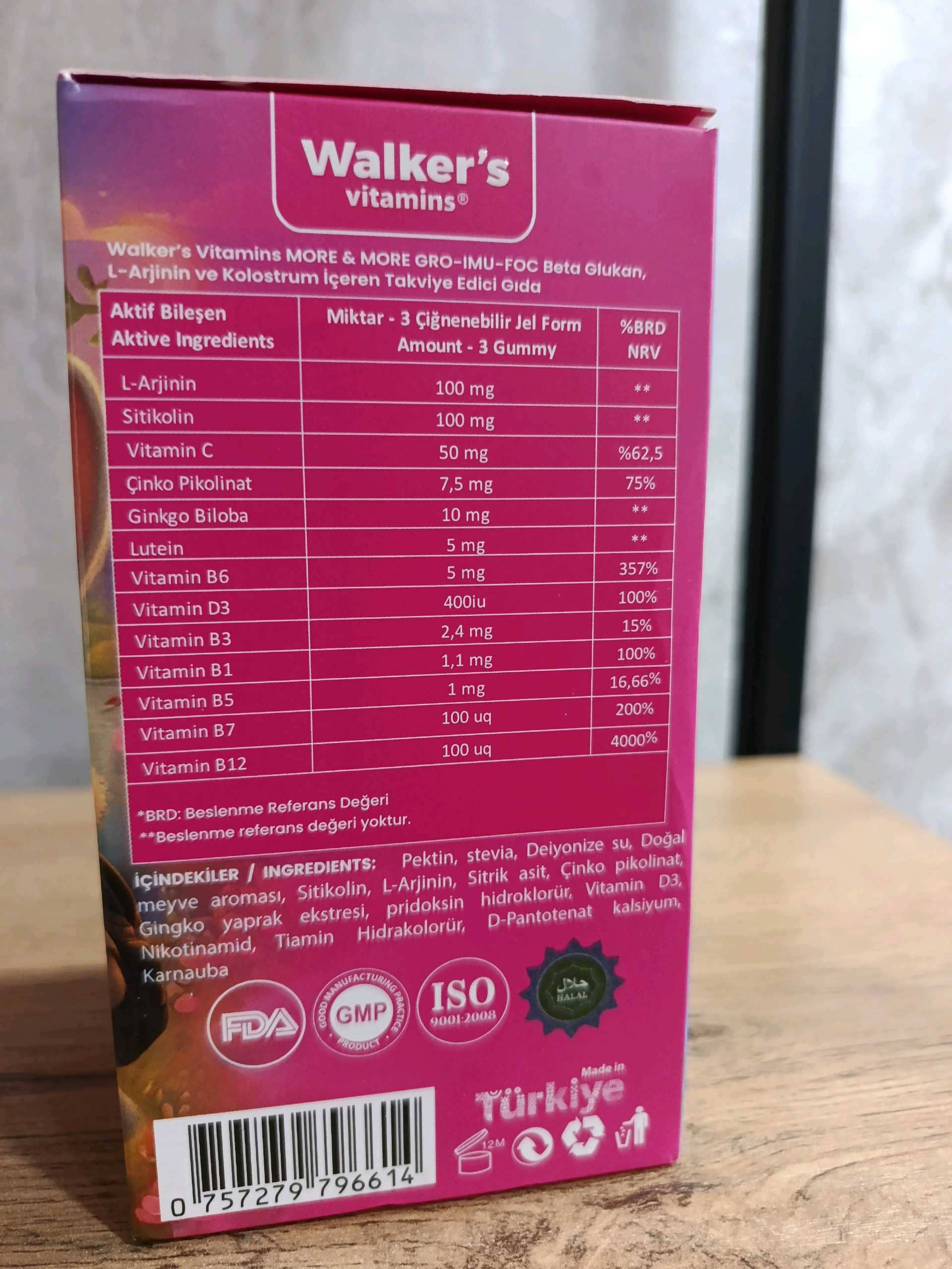 walkers multivitamin gummy kids 60 gummes 2