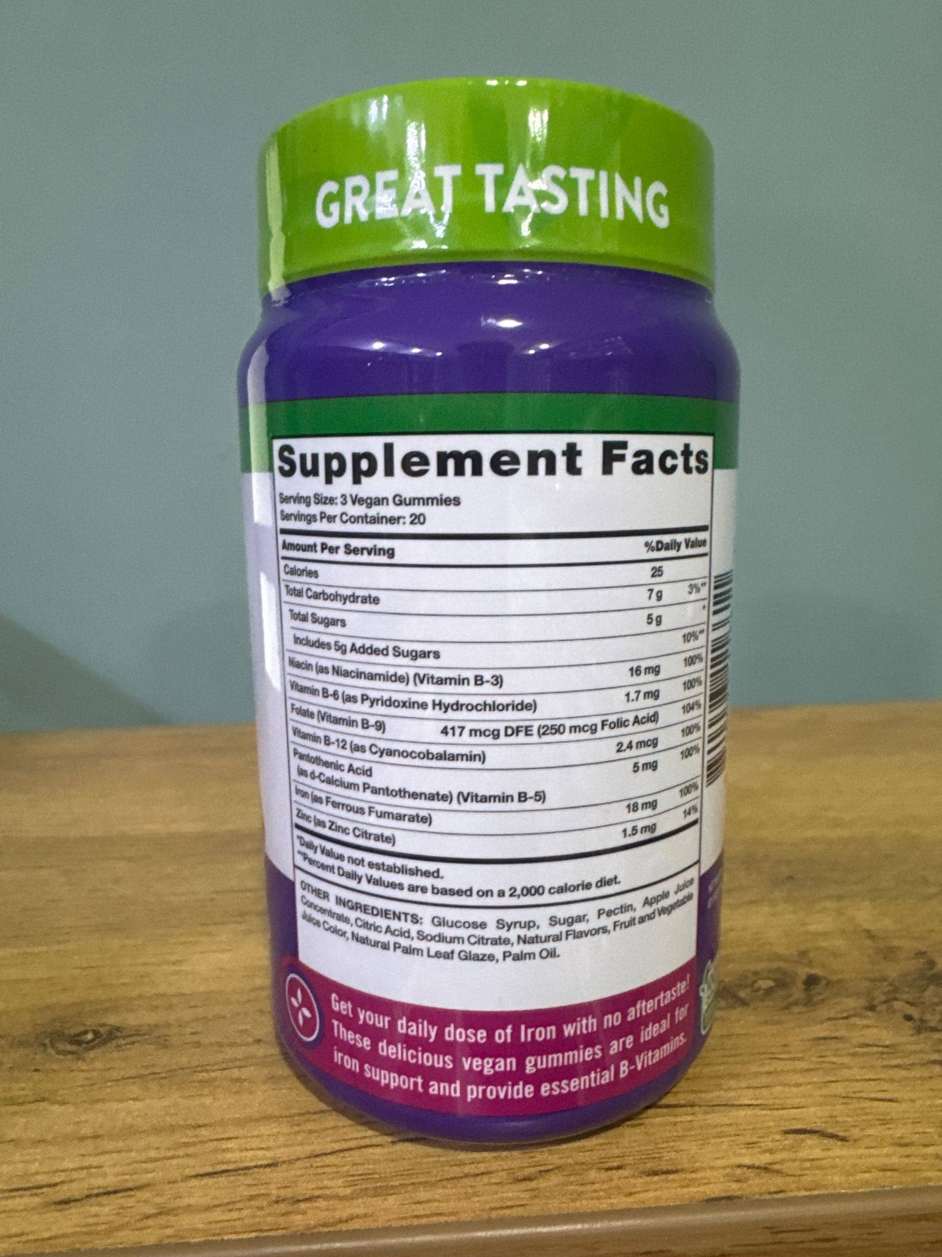 natures truth iron gummes 60 gumm 2