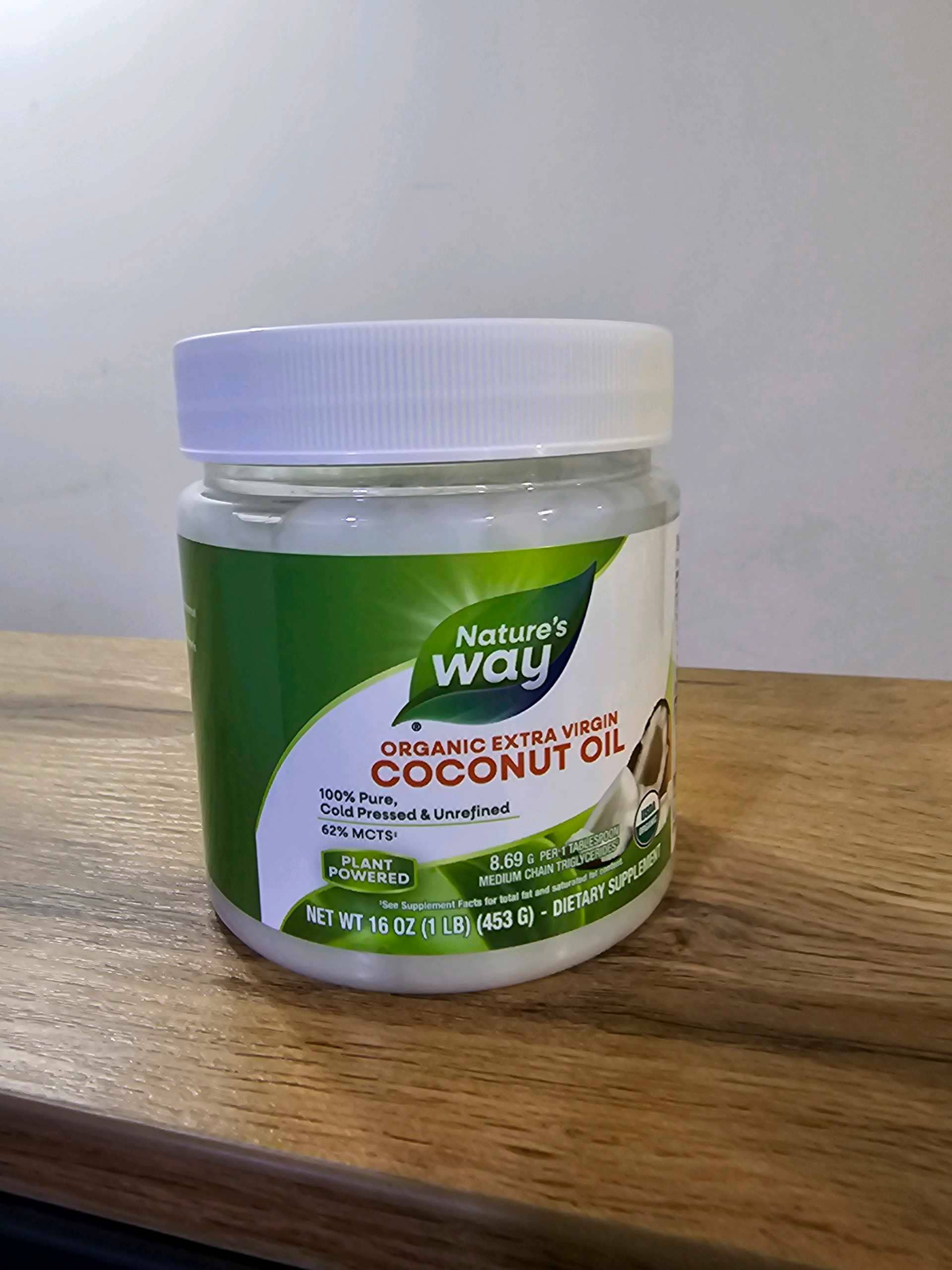Nature's Way Coconut Oil organic extra virgin 1