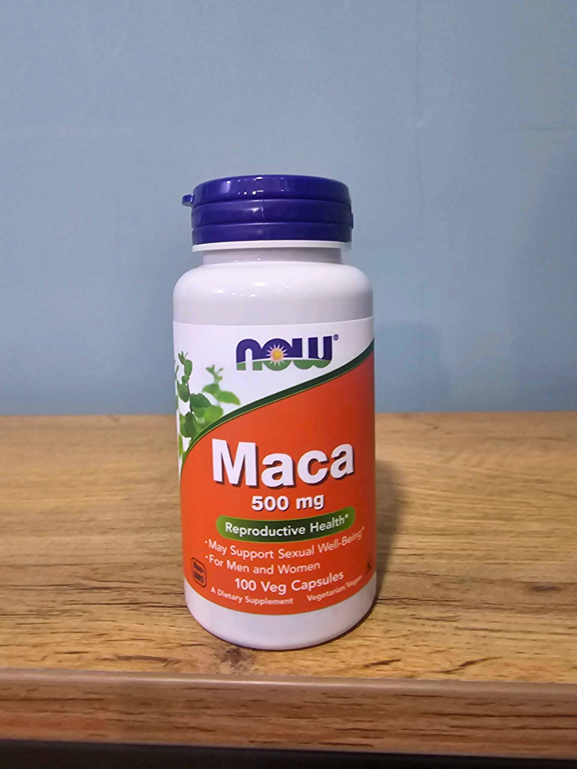NOW FOODS MACA 500MG 100 vegcaps 1