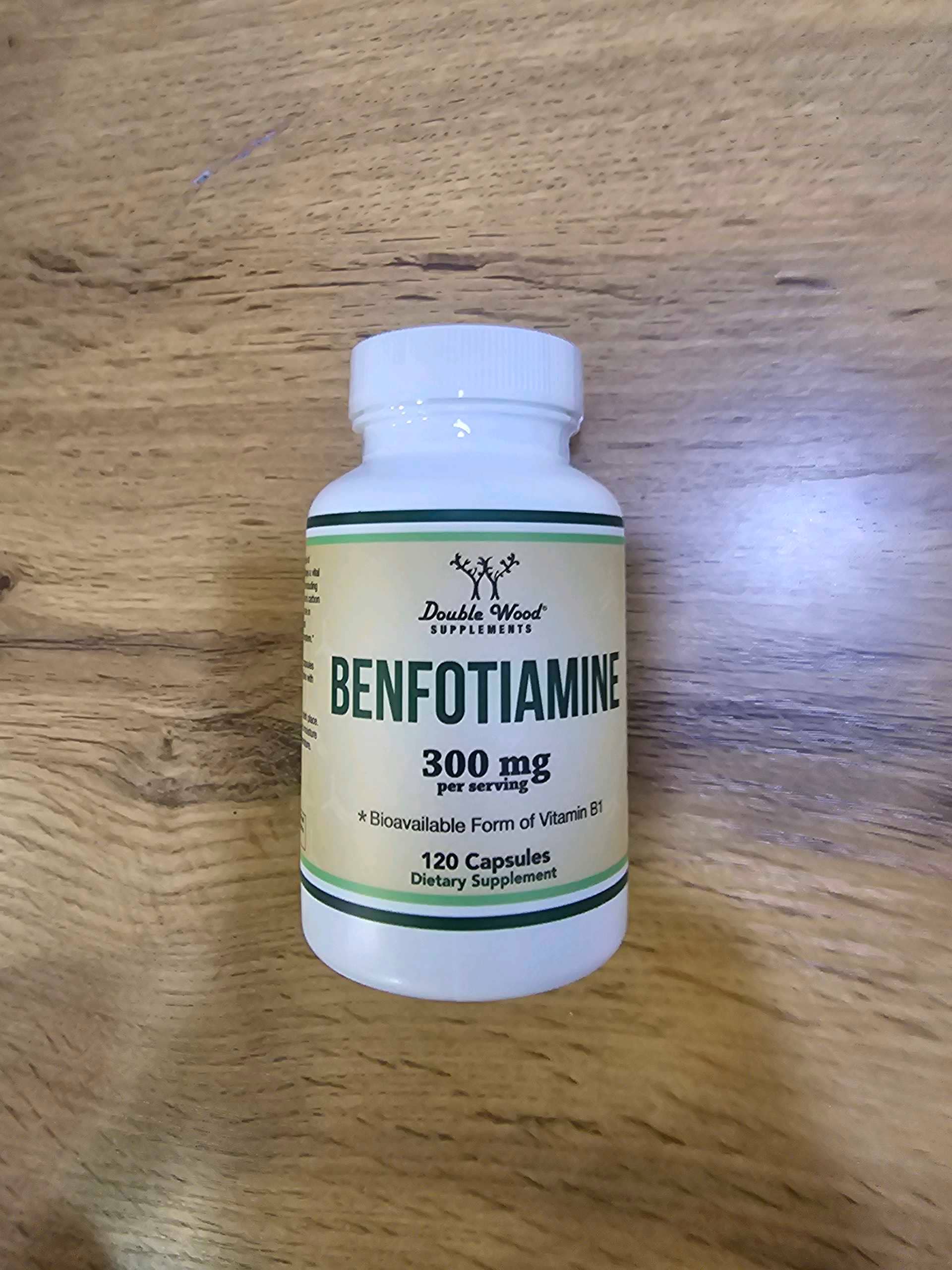 DoubleWood Benfotiamine 300mg 120 caps 1