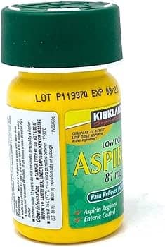 KIRKLAND LOW DOSE ASPIRIN 81MG 1