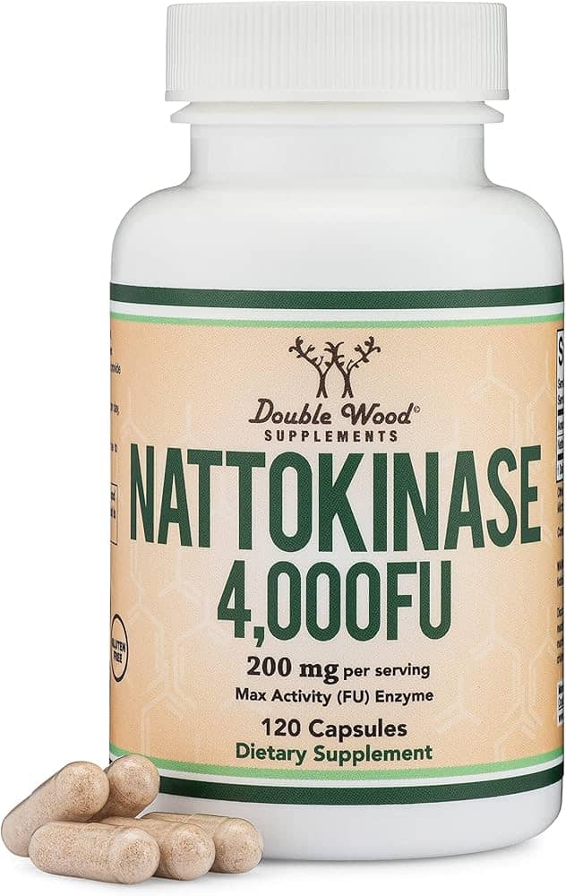 DoubleWood Nattokinase - 120 x 100 mg capsules 1