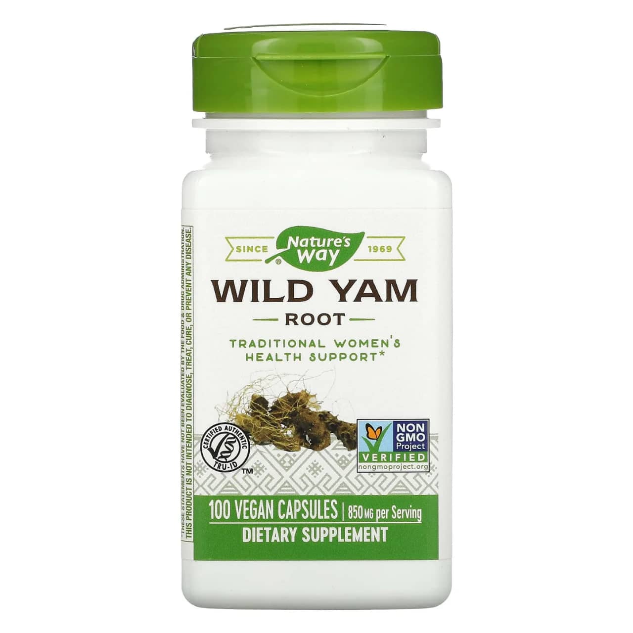 NATUREʻS WAY WILD YAM 100 CAP 1