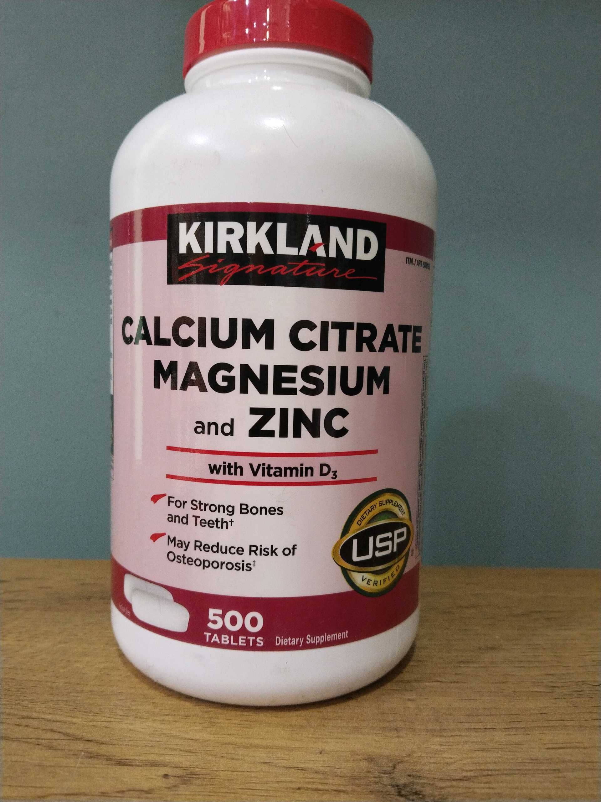 KIRKLAND CAL-MAG-ZINC 500 1