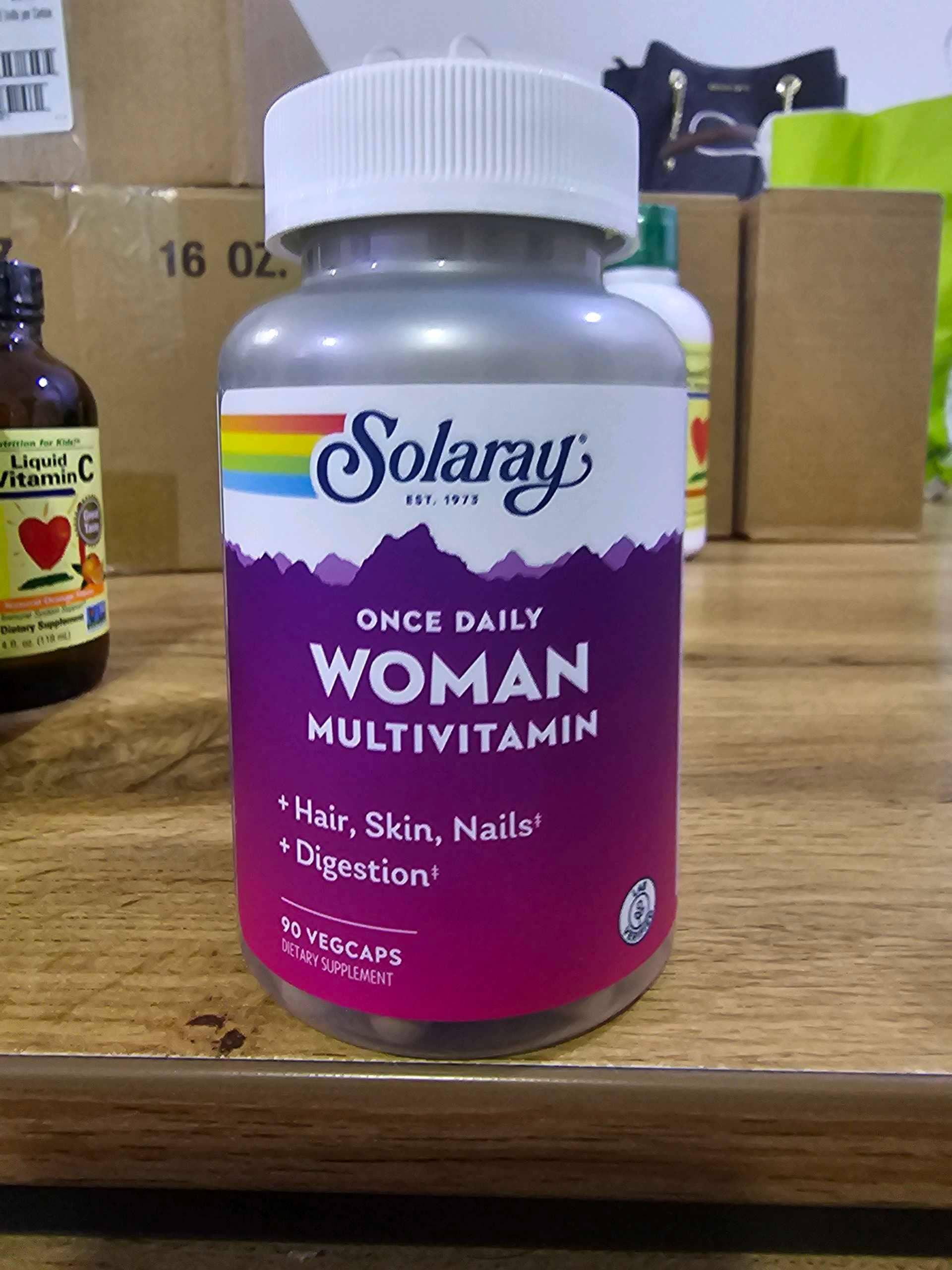 Soloray Once Daily Woman Multivitamin 90vegcaps 1