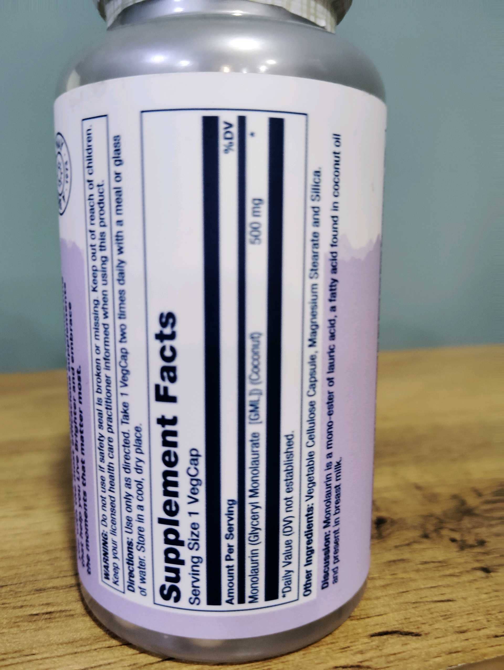 SOLARAY MONOLAURIN 500mg 2
