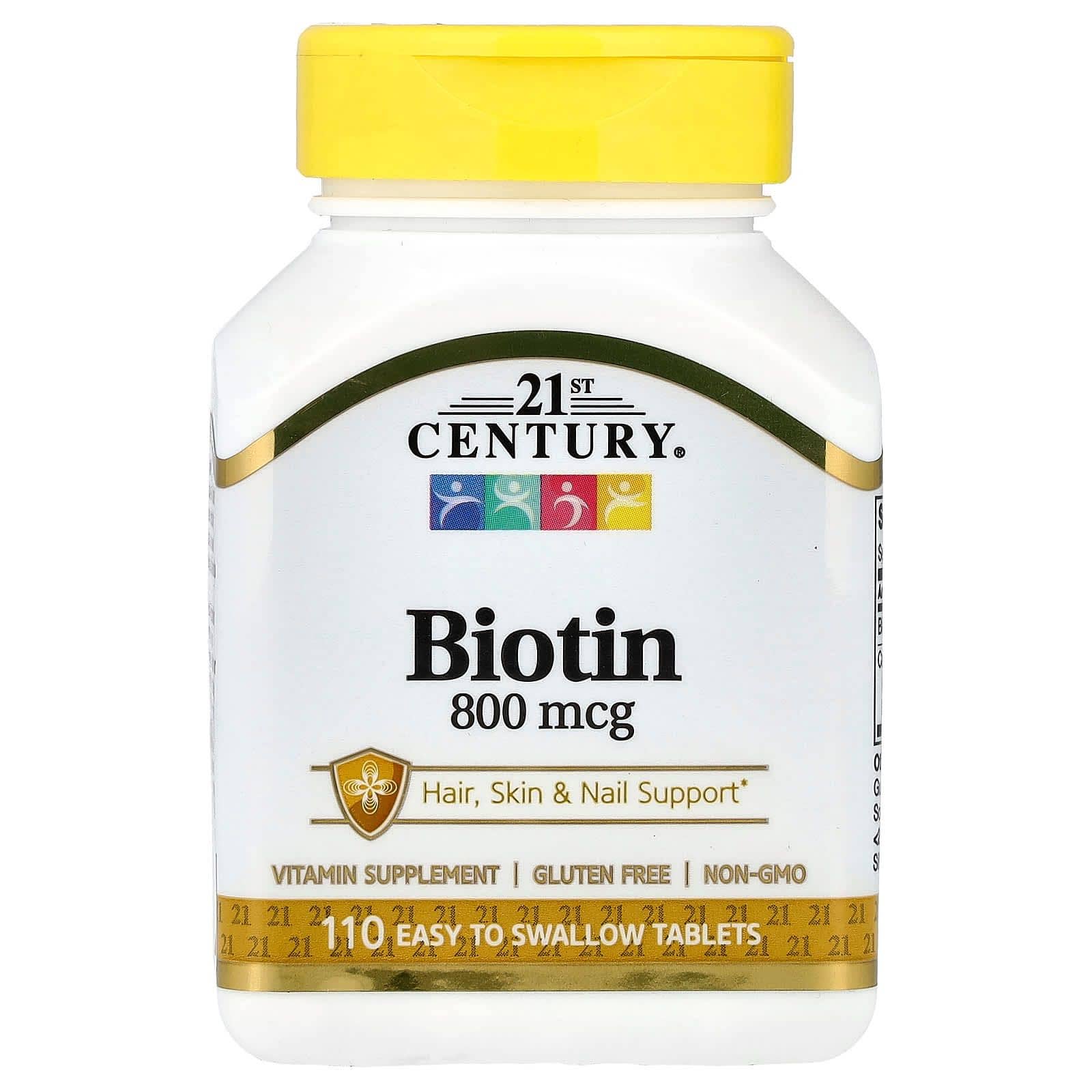21st century biotin 800 mcg 110 tab 1