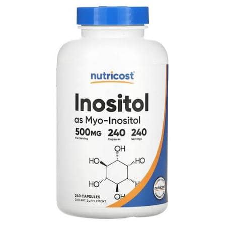 NUTRICOST INOSITOL 500MG 240CAP 1