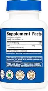 NUTRICOST DHEA 50MG 120CAP 2