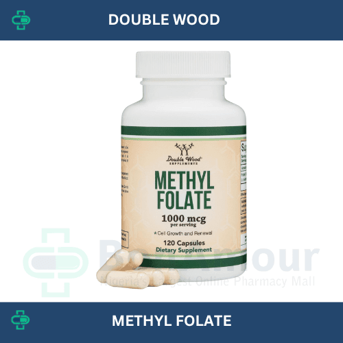 Doublewood Methylfolate - 120 x 1000 mcg capsules 1