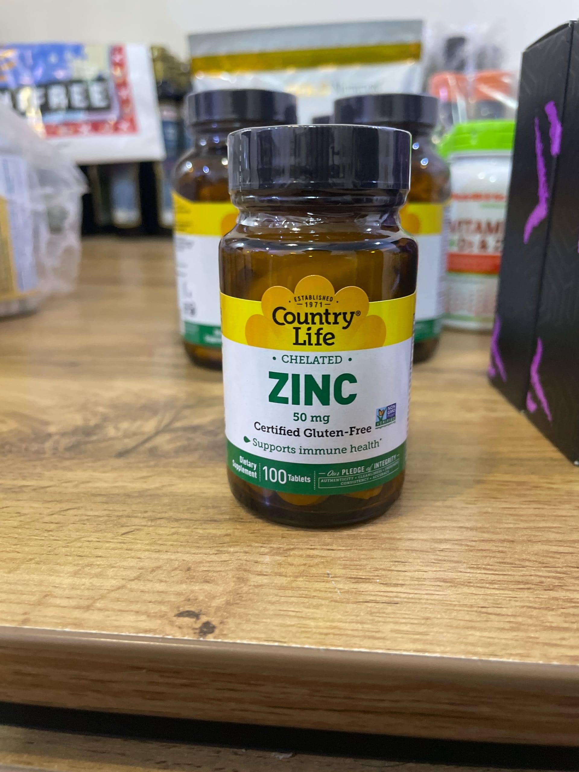 Country Life Zinc 50 mg 1