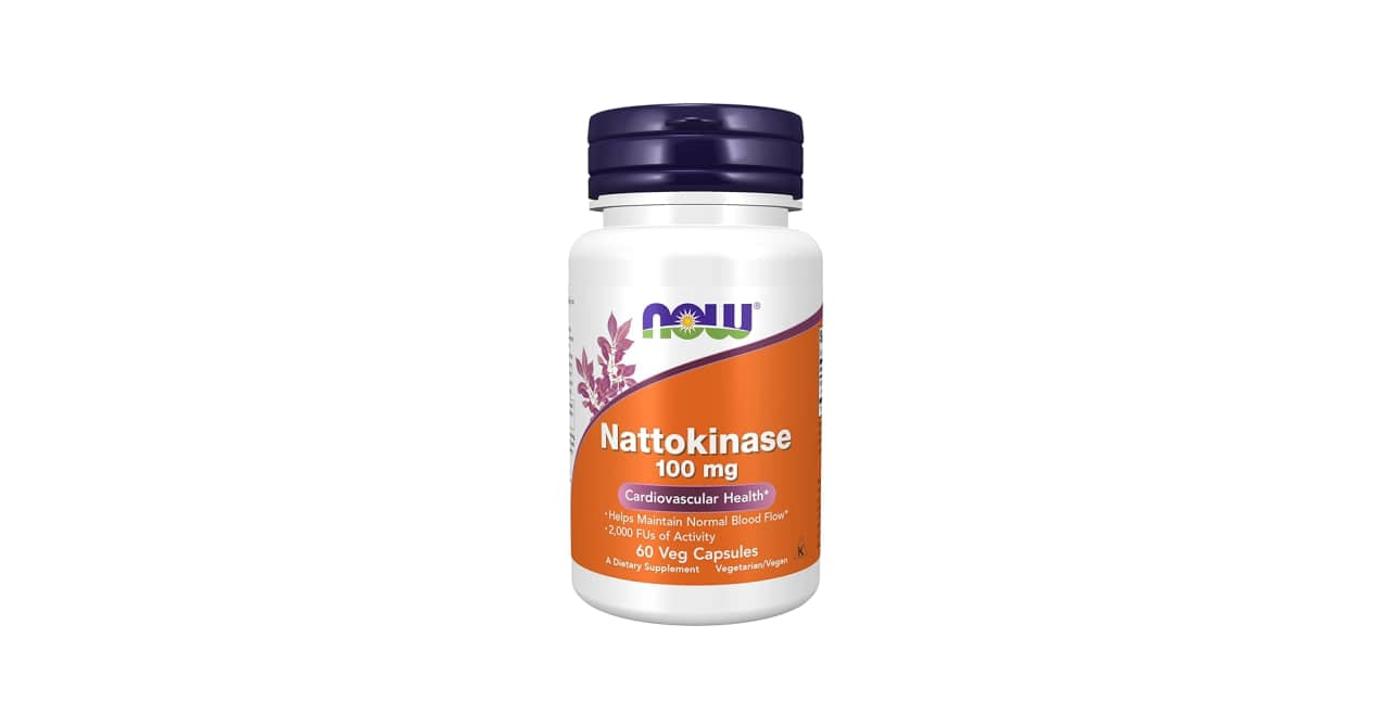NOW NATTOKINASE 100MG  60 VCAPS 1