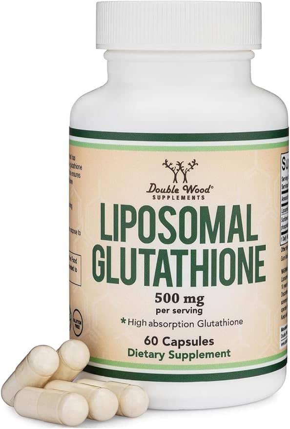 Doublewood Liposomal Glutathione - 60 x 500 mg capsules 1