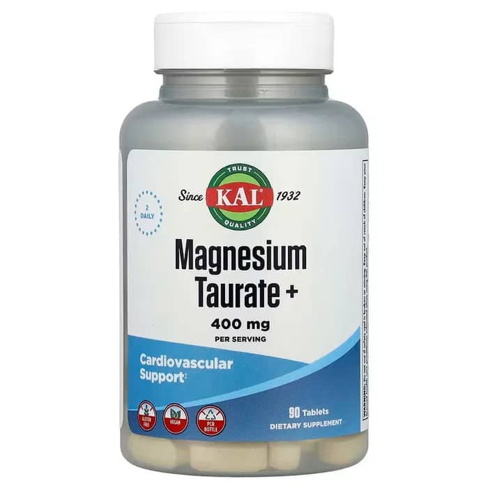 KAL, Magnesium Taurate+, 90 Tablets 1