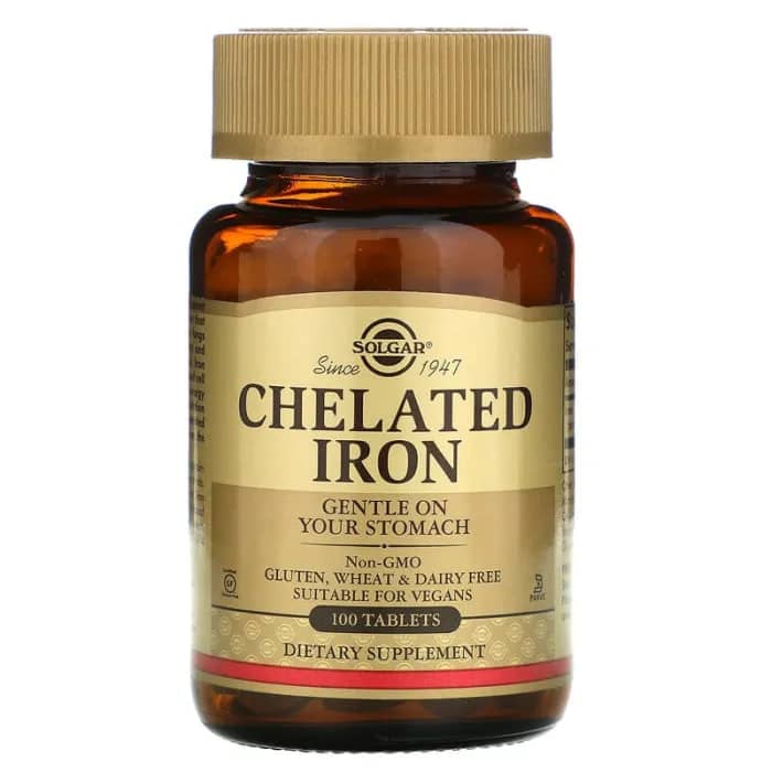 Chelated Iron 100 tab 1