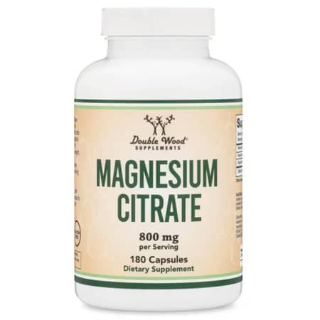 DoubleWood Magnesium Citrate - 180 x 400 mg capsules 1
