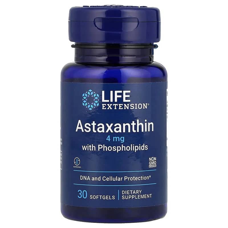 Life extension astaxanthin 4 mg 30 softgels 1