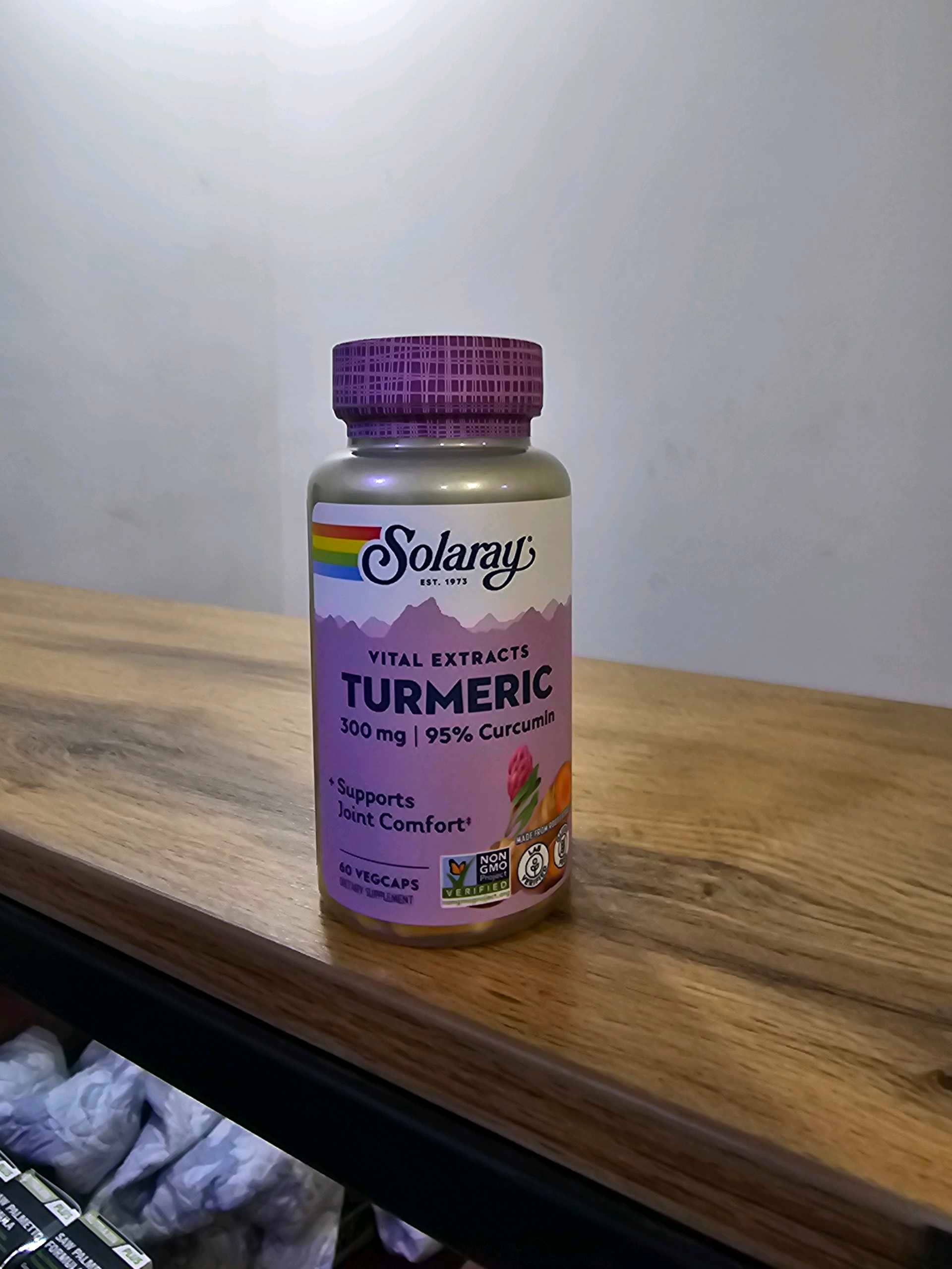 Soloray Turmeric 300mg 60caps 1