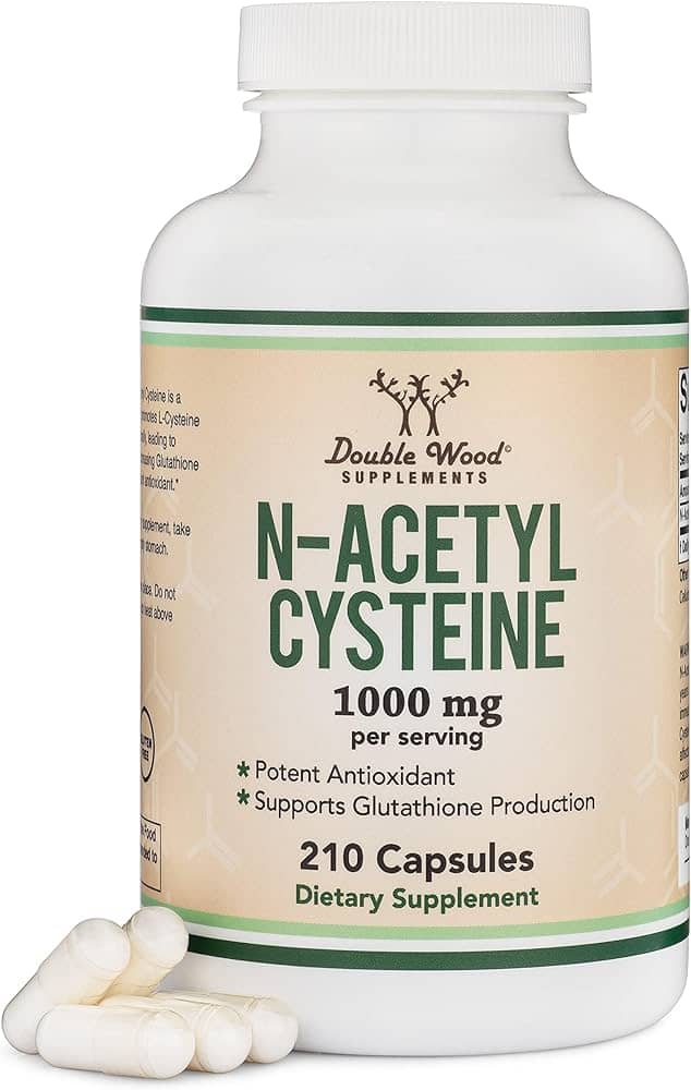 DoubleWood N-Acetyl Cysteine - 210 x 500 mg capsules 1