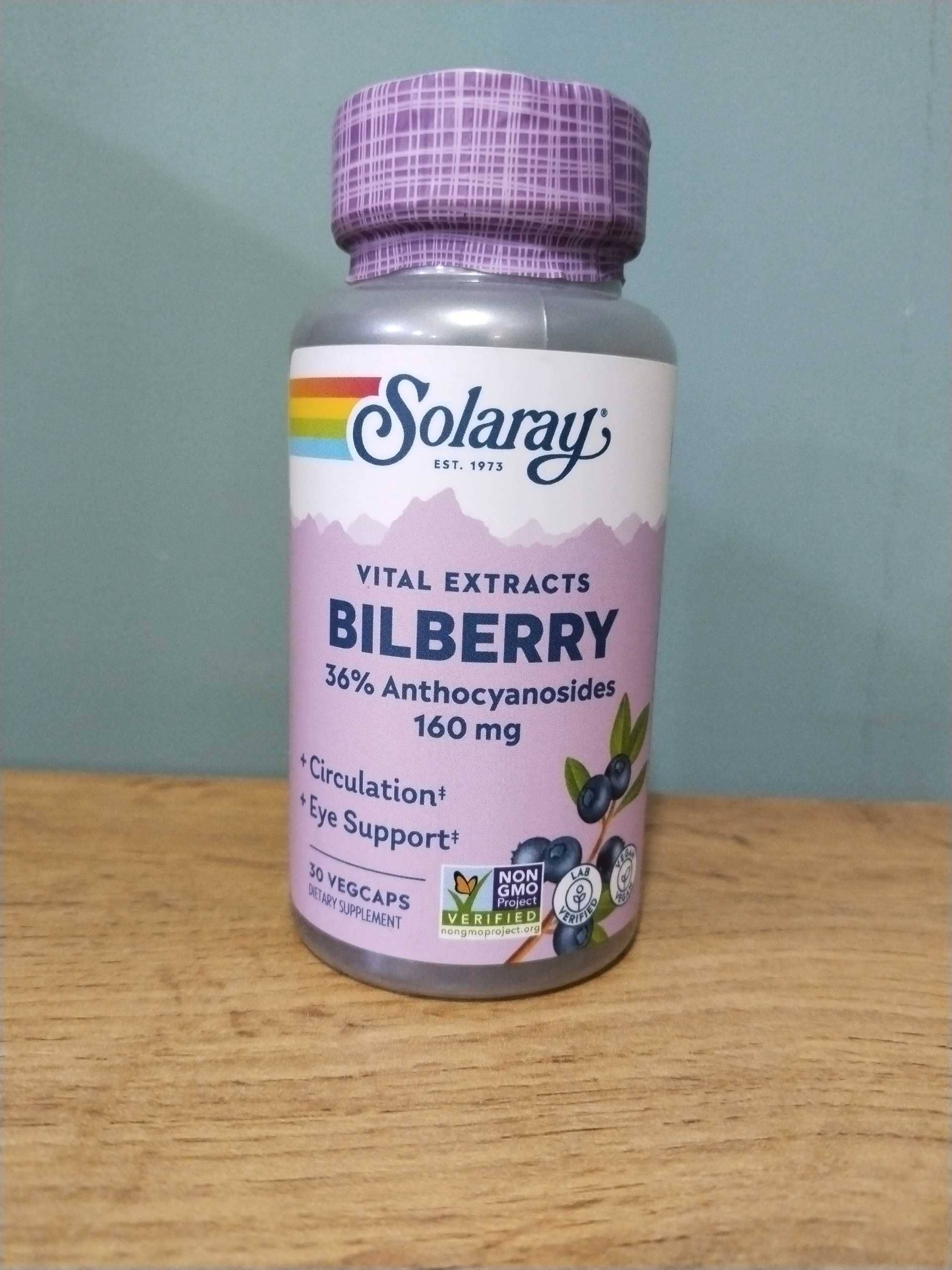 SOLARAY BILBERRY 30 1