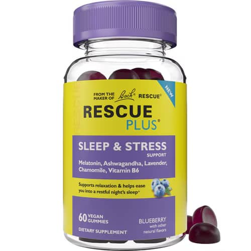 Bach RESCUE PLUS Sleep & Stress Support Gummies 1