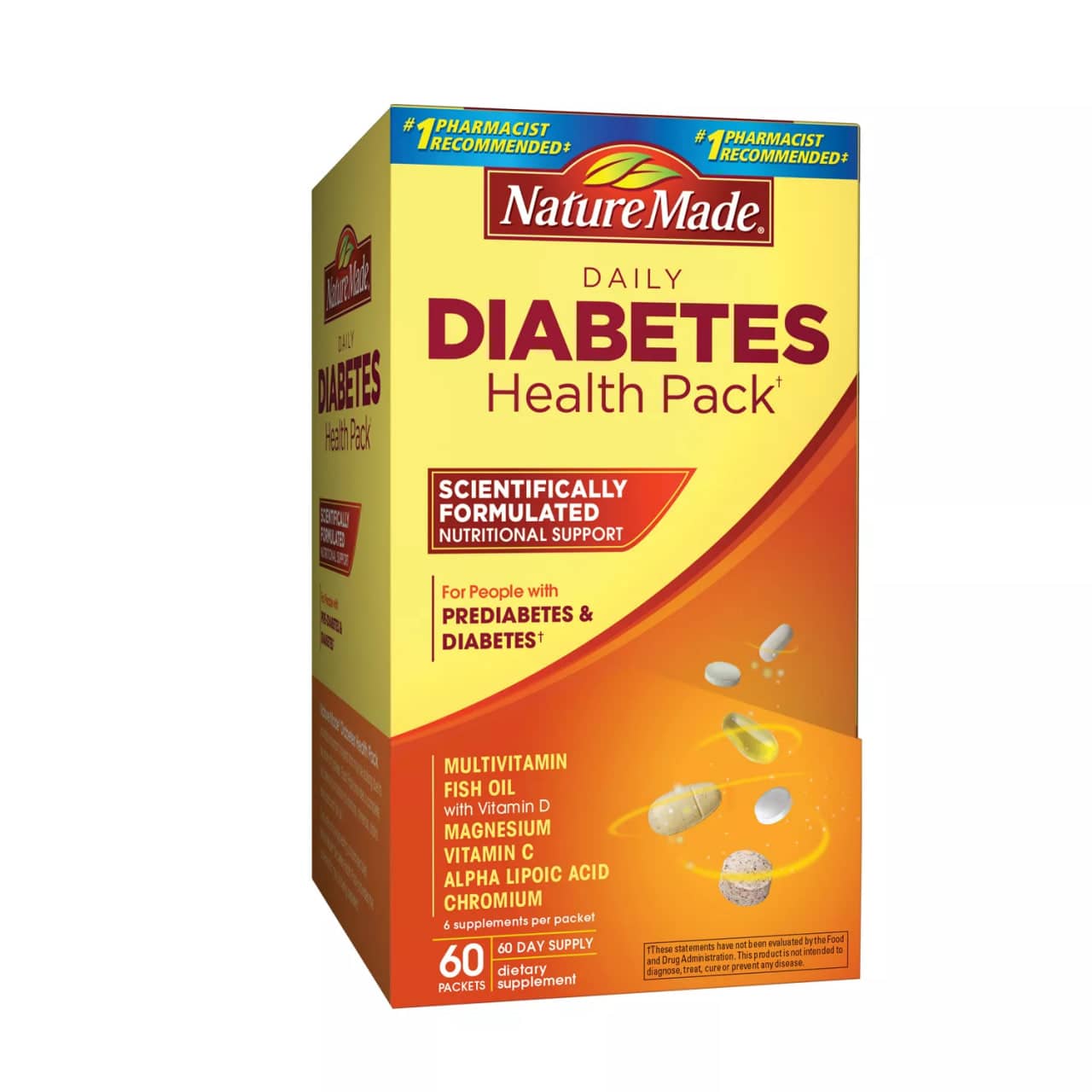 natures made diabetes 60 pack 1