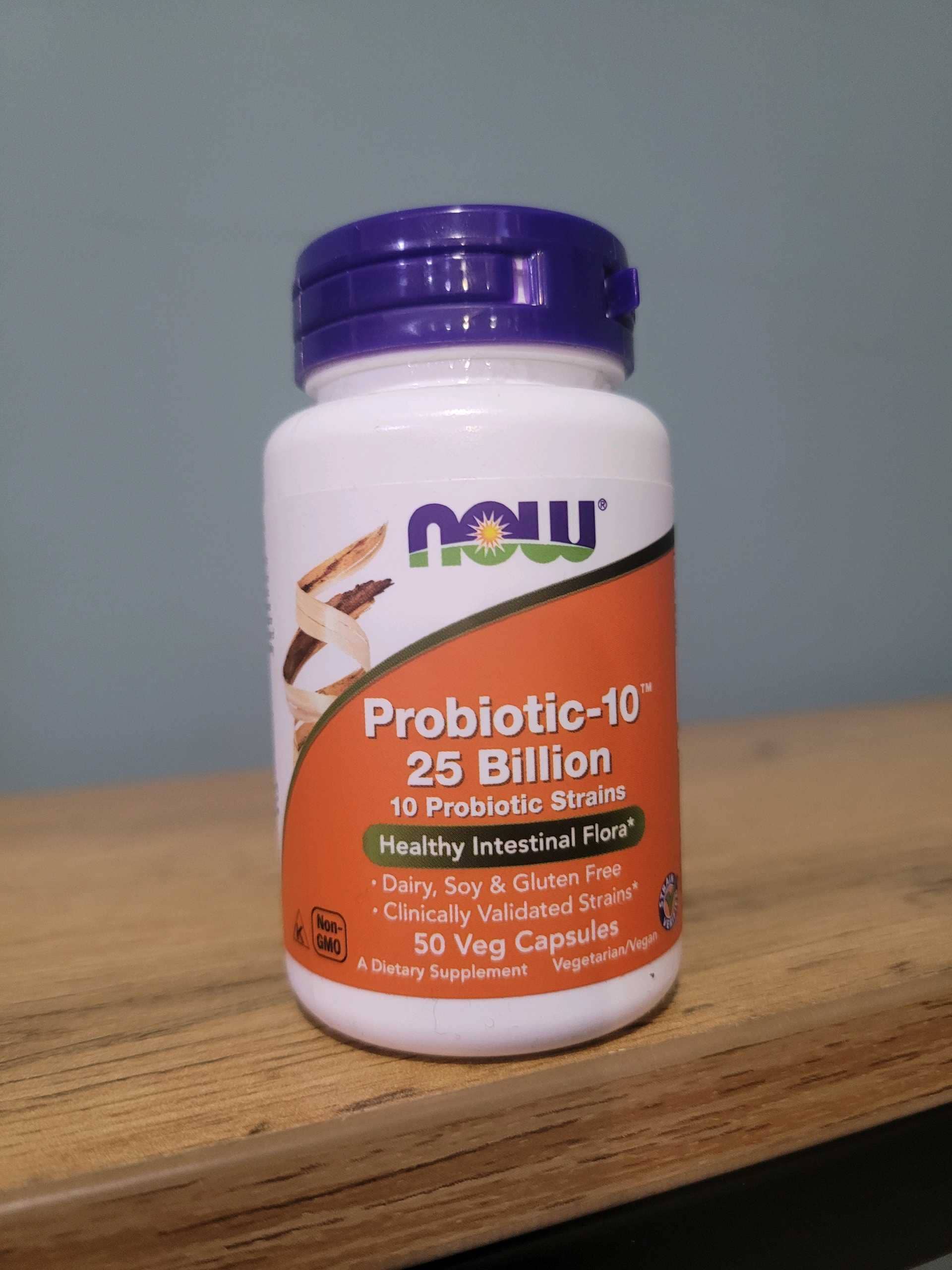 NOW PROBIOTIC-10 25 BILLION  50 VCAPS 1