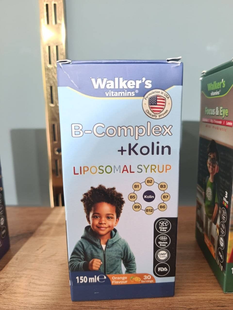 WALKERS B-COMPLEX-KOLIN LIPOSOMAL SYRUP 150ML 1