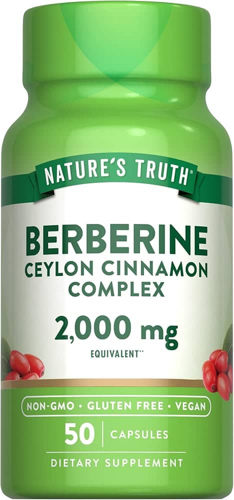 NATURES TRUTH BERBERINE 2000 1