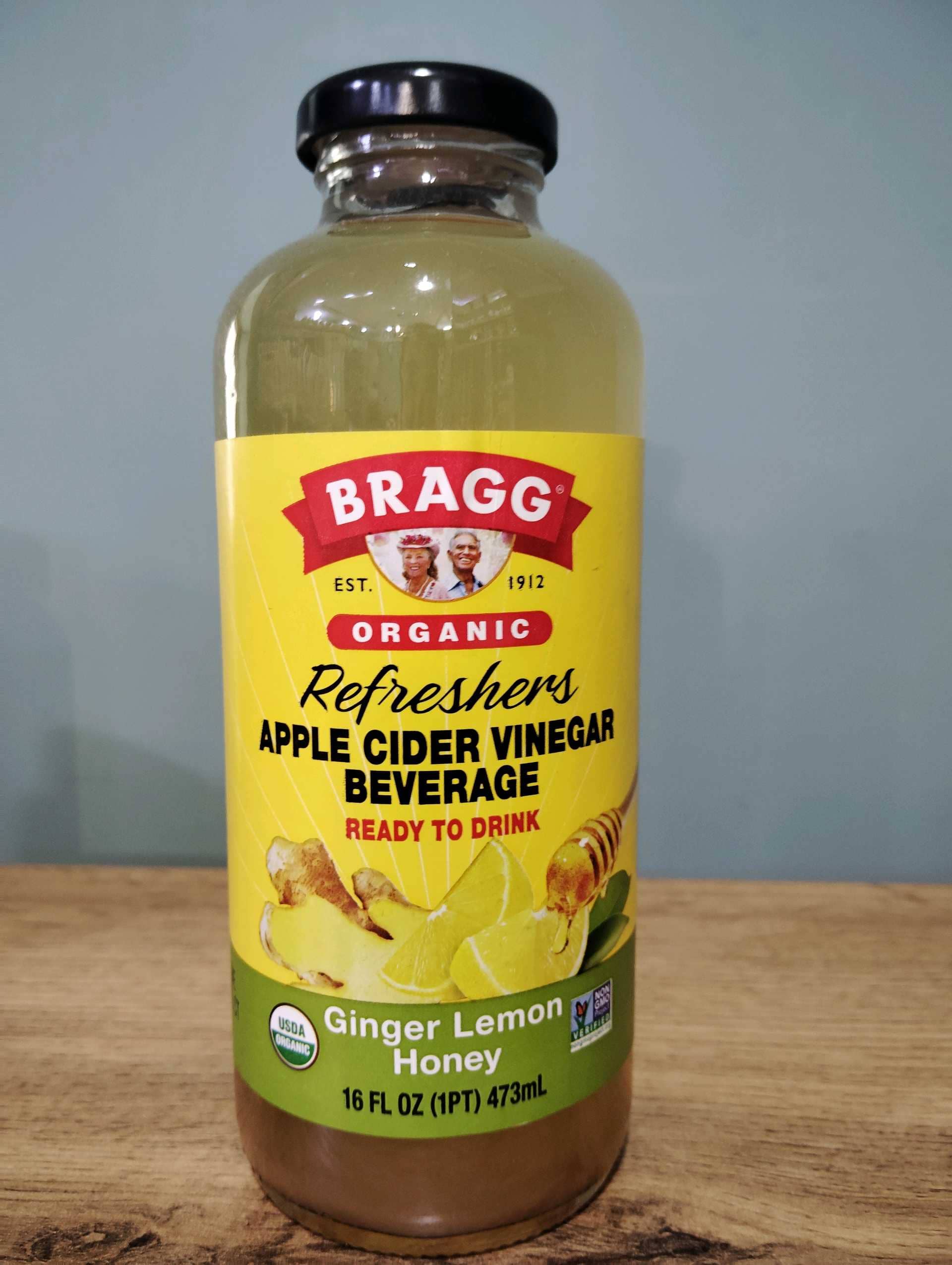 BRAGG APPLE CIDER VINEGAR HONEY BLEND GINGER LEMON HONEY 473 ML 1