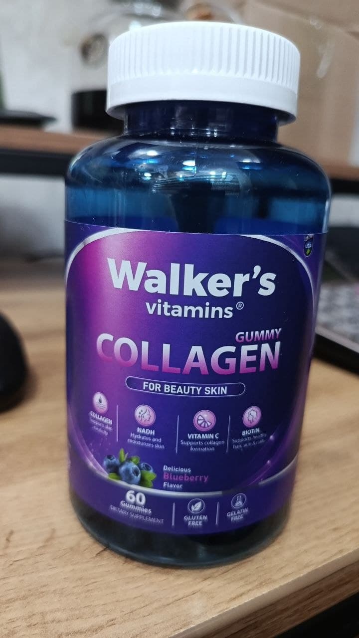 walkers collagen 60 gummes