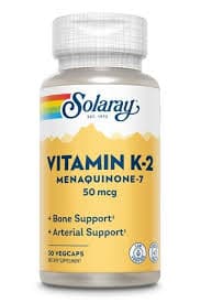 Soloray Vitamin K2 50mcg   330 vegcaps