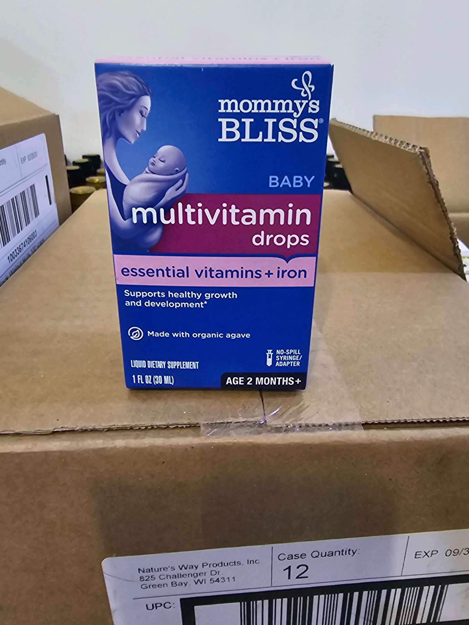 Mommy BLISS multivitamin drops 1fl oz (30ml)