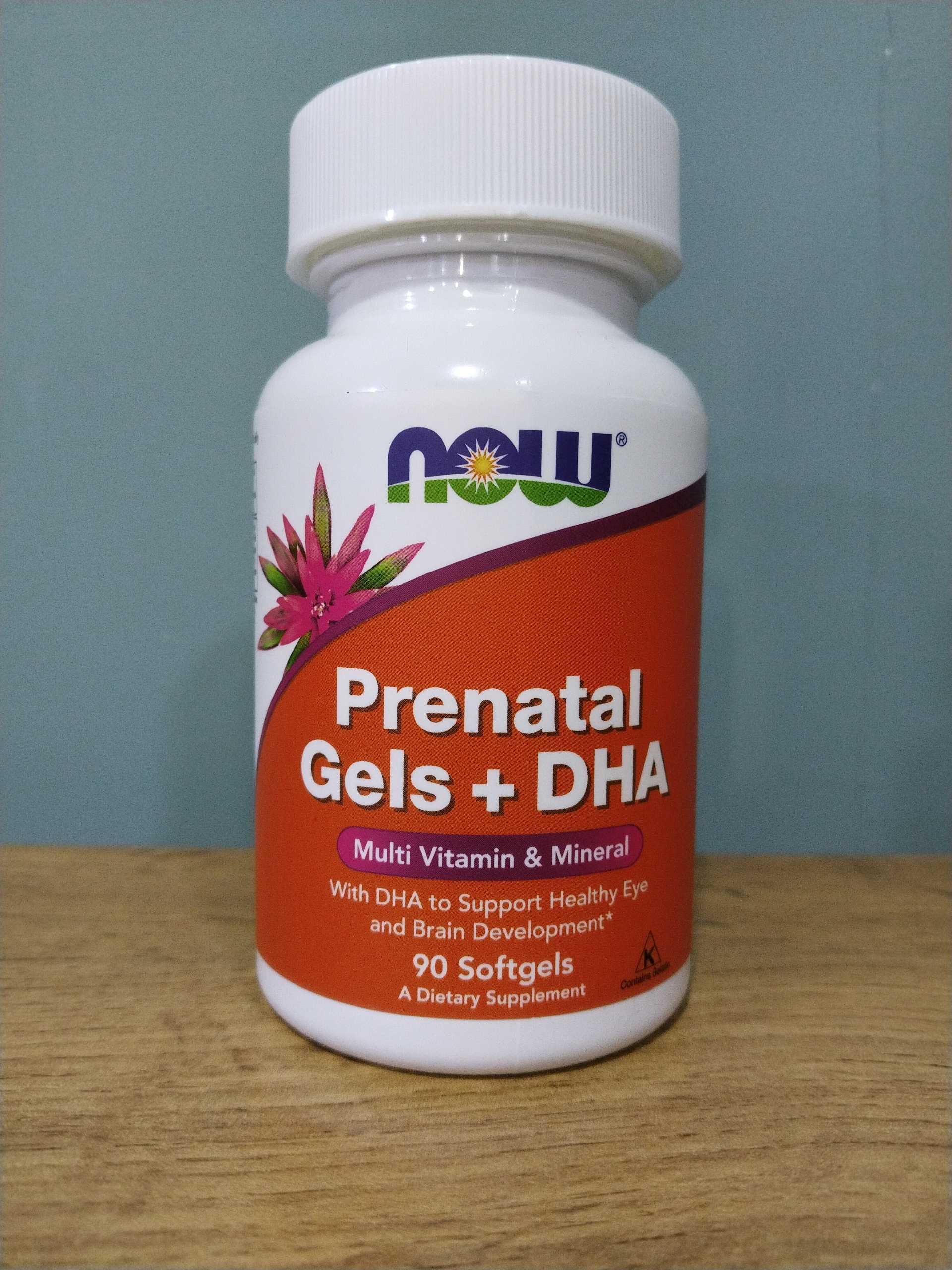 NOW PRE-NATAL MULTI WITH DHA 90 SOFTGELS