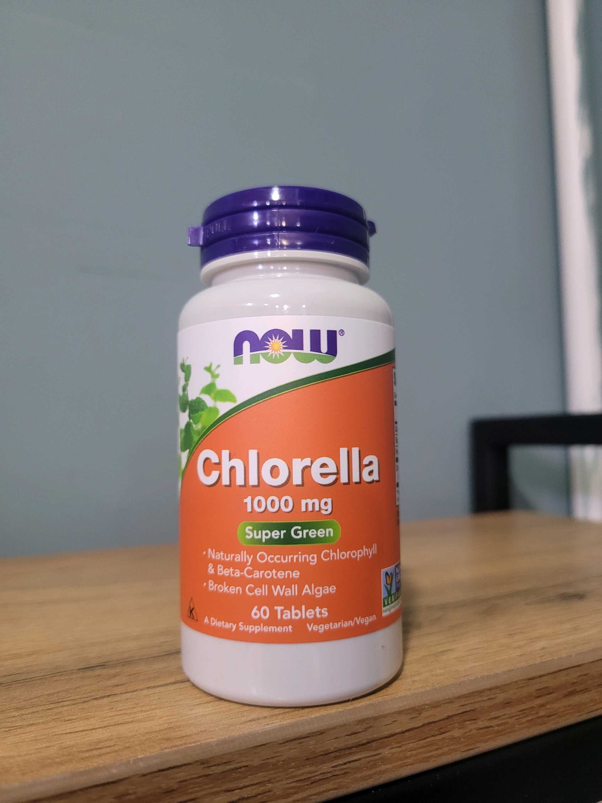 NOW CHLORELLA 1000mg  60 TABS