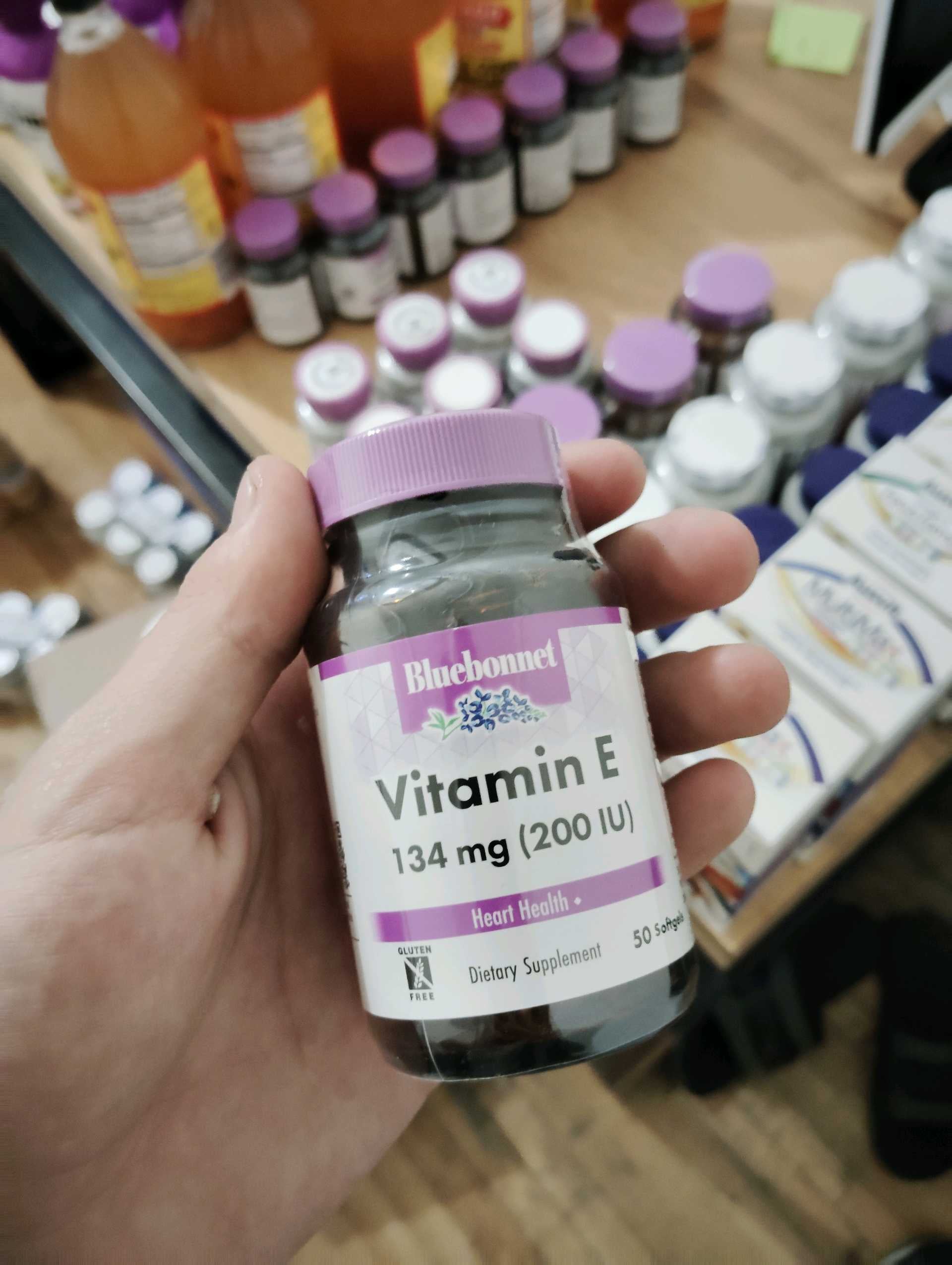 Bluebonnet vitamin E 134mg(200iu)