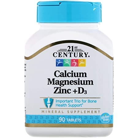 21 CENTURY CALCIUM MAGNESIUM ZINC D3