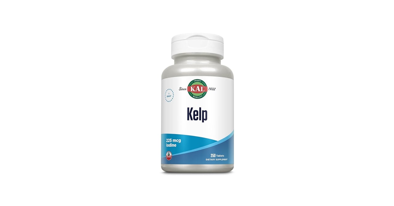 KAL Kelp 225 iodine 250 tabs