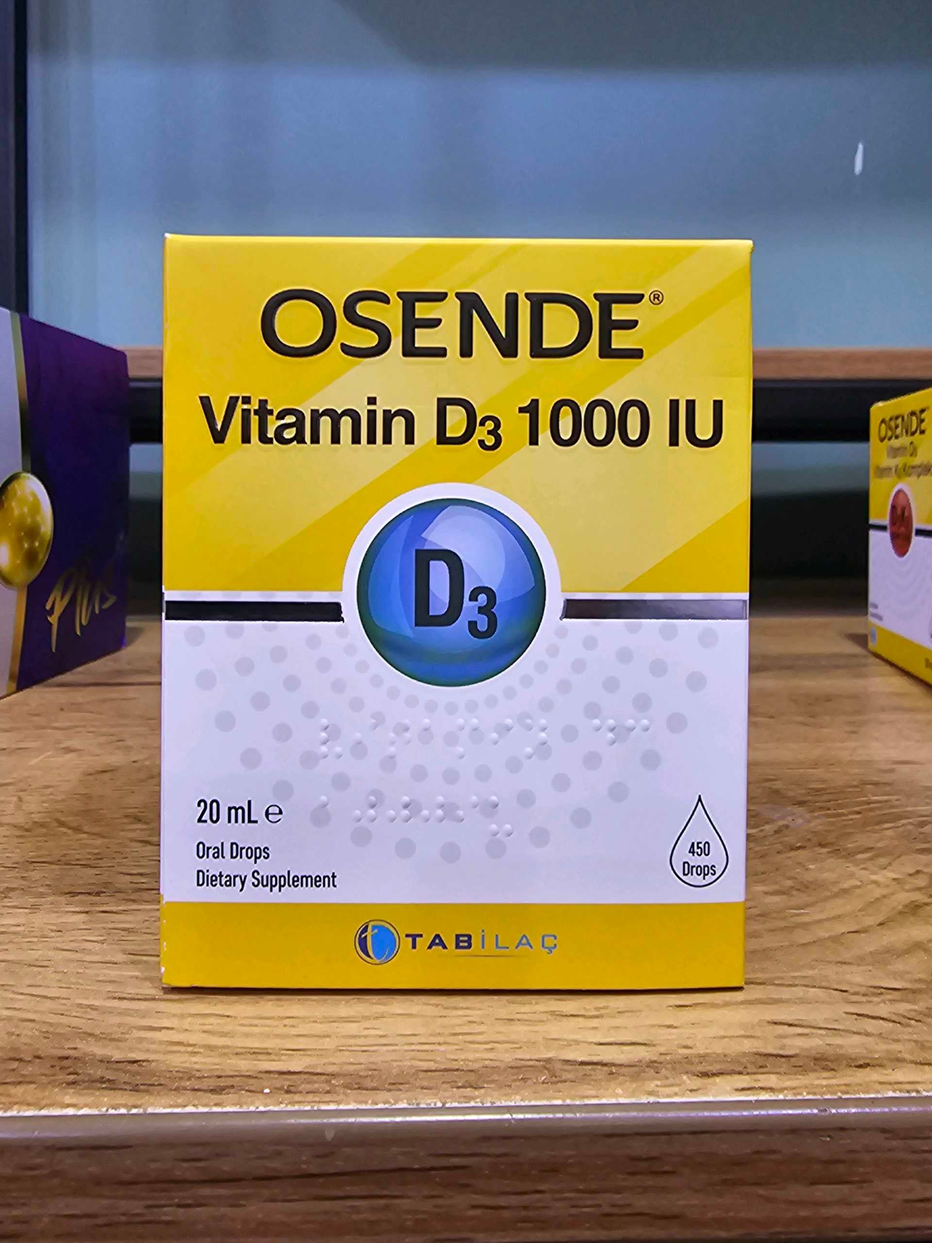 Osende Vitamin D3 1000iu