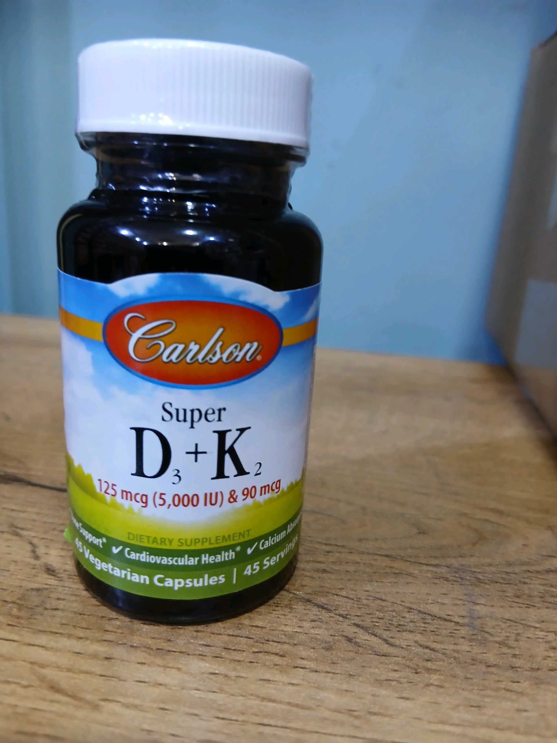 Super Vitamin D3 + K2 45 Caps