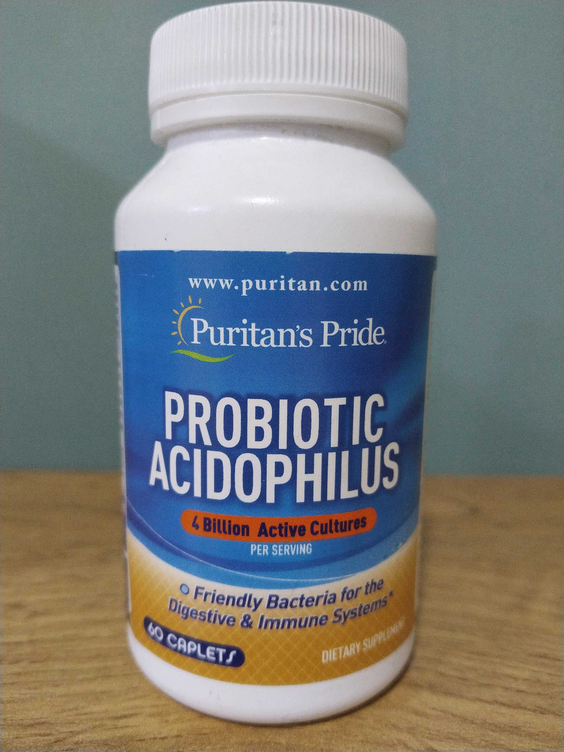 Puritans Pride Probiotic Acidophilus 60 caplets