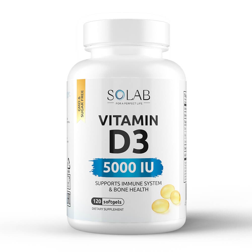 Vit D-3 5000 Solab
