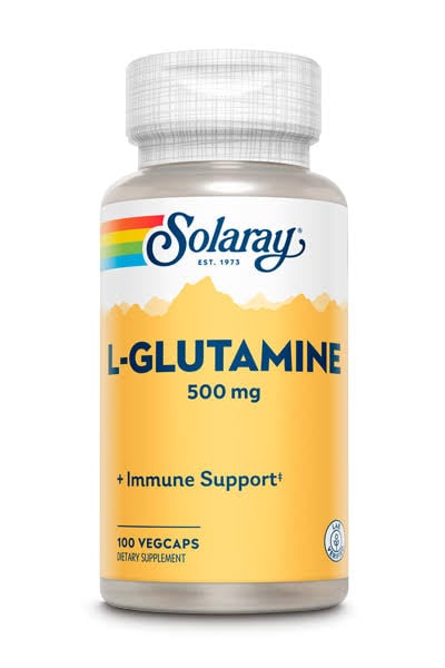 Solaray L-GLUTAMINE   500mg   100vegcaps