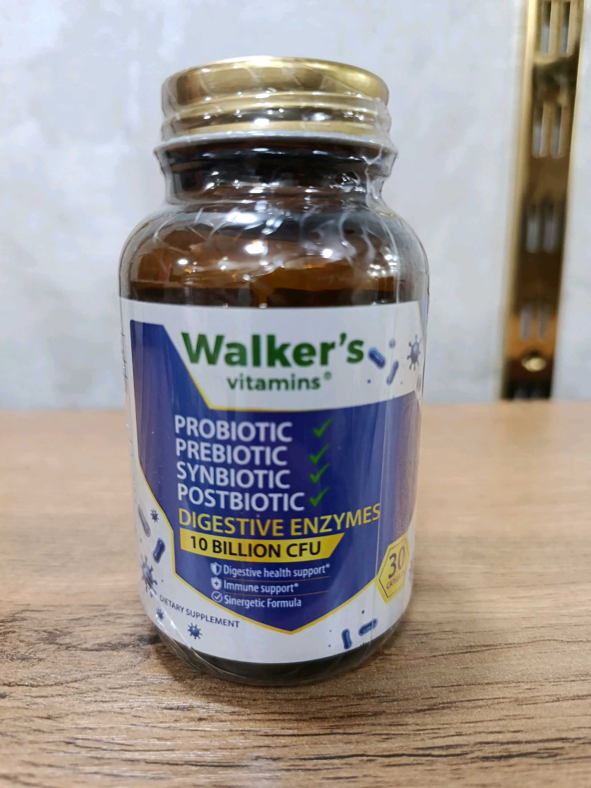WALKERS DIGESTIVE ENZIMES 30 CAP
