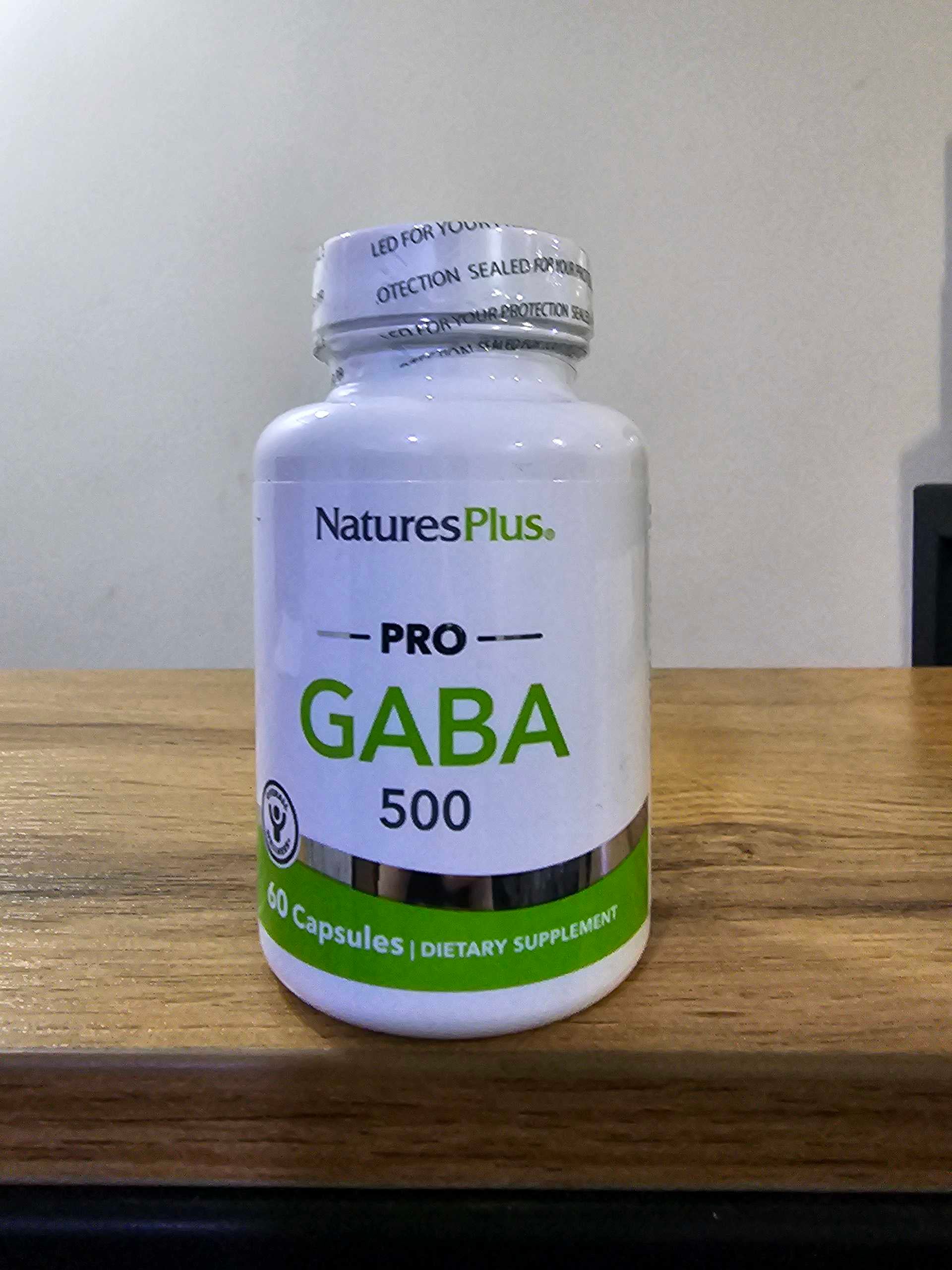 NATURES PLUS GABA 500 MG 60 CAPS
