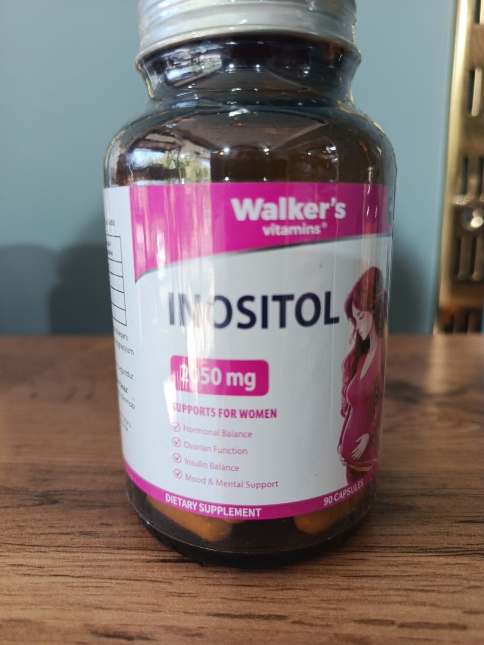 WALKERS INOSITOL 2050MG 90CAP