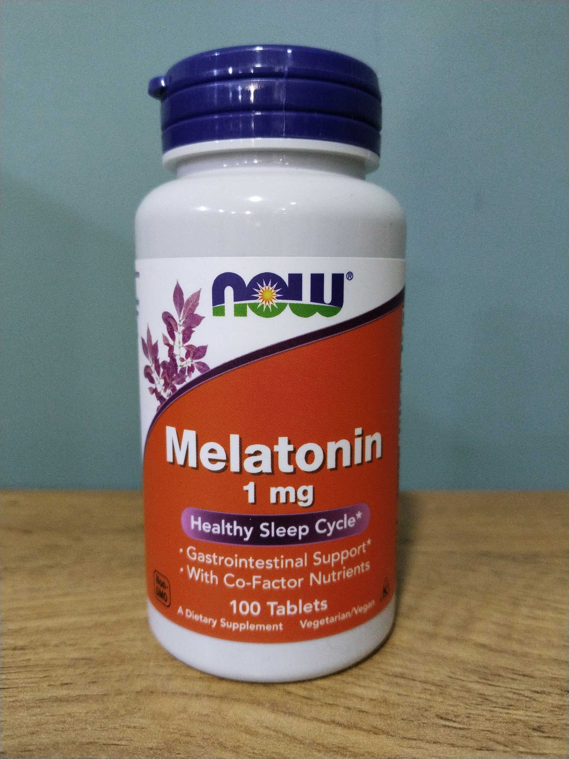 NOW MELATONIN 1mg COMPLEX  100 TABS