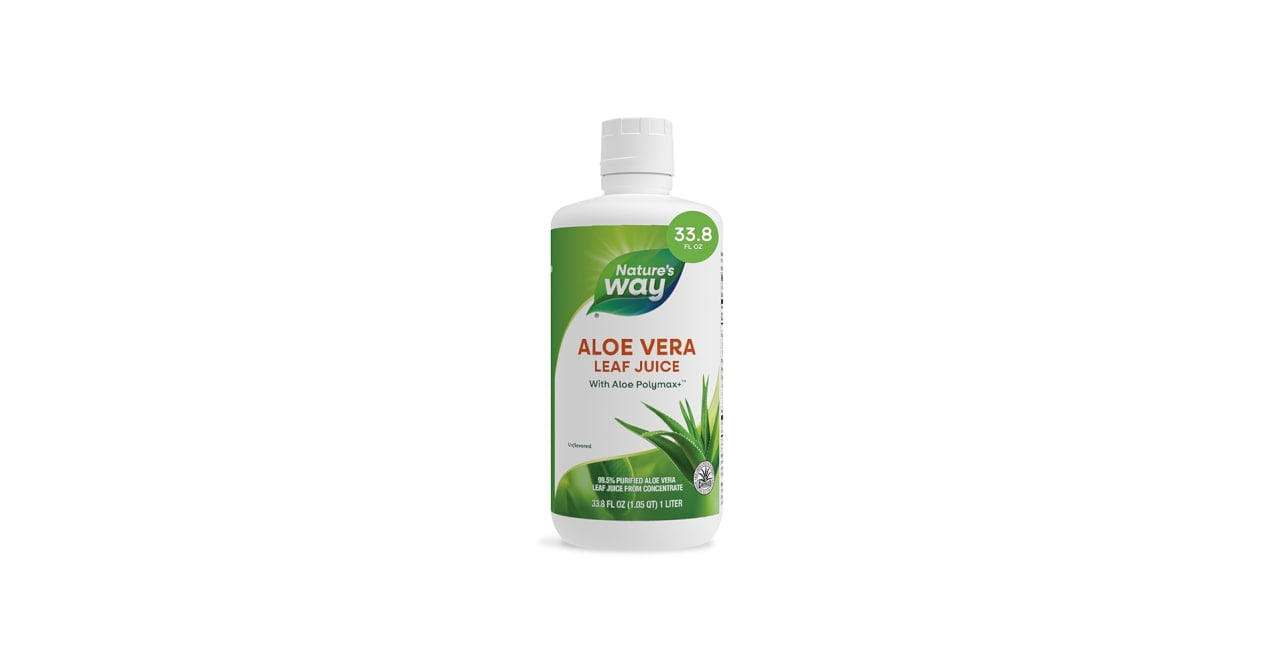 Natures Way Aloe Vera leaf juice